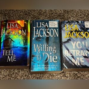 Lisa Jackson Thriller Book Set